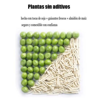 Imagen 2 del producto Arena Para Gatos De Tofu Arena Biodegradable