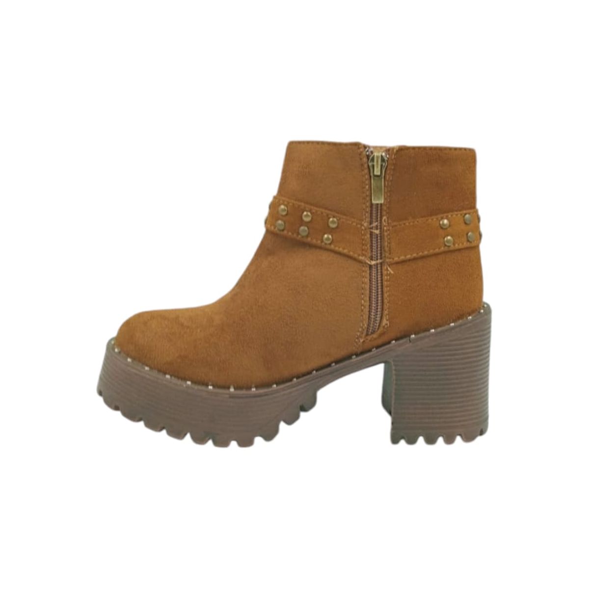 HERIEL - Botin Café Plataforma Mujer