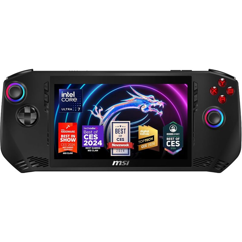 MSI - Consola Portátil Gaming MSI Claw 7" Core Ultra 7 - Windows 11.