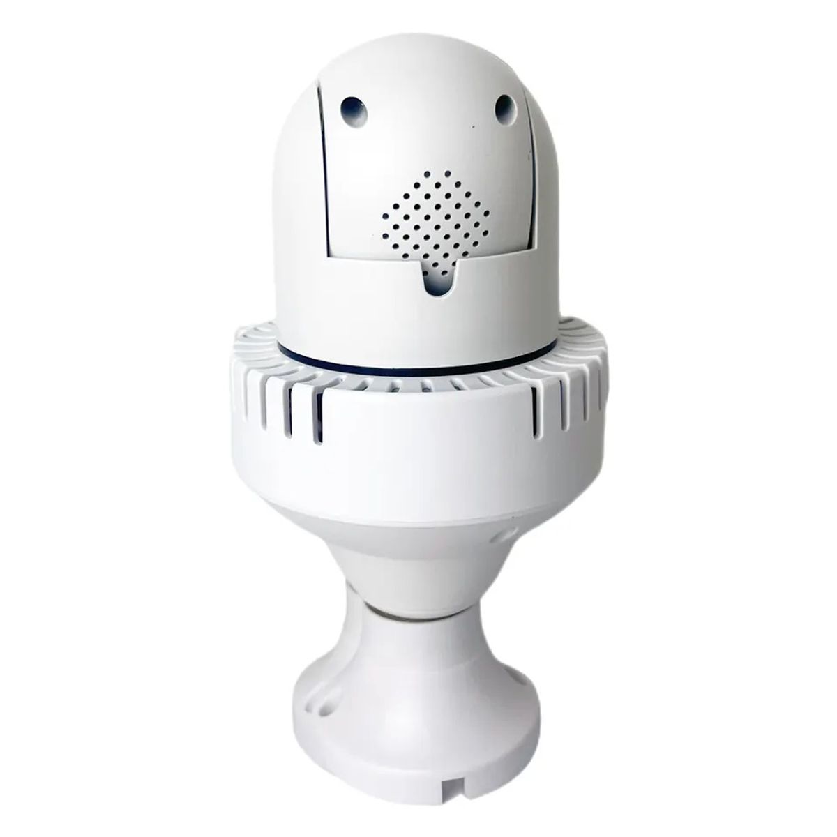 GENERICO - Cámara IP 360° Ampolleta motorizada Full HD Detector de Humo Alarma