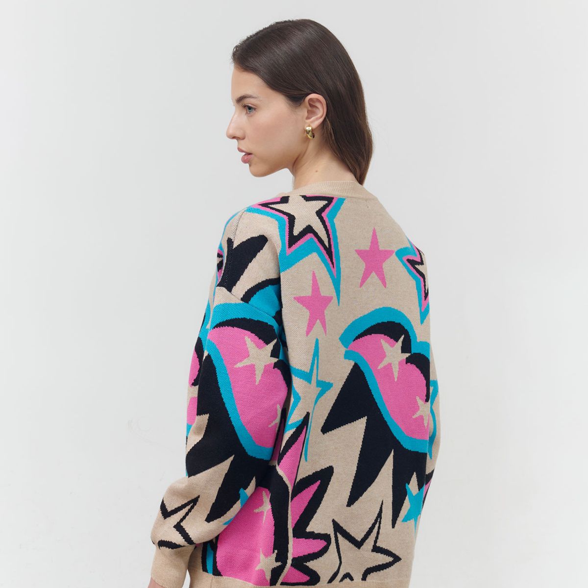 GUINDA - Sweater en colores vibrantes Mavi Guinda