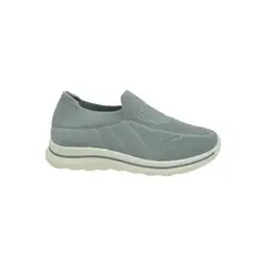 HERIEL - Zapatilla Gris Textil Mujer.