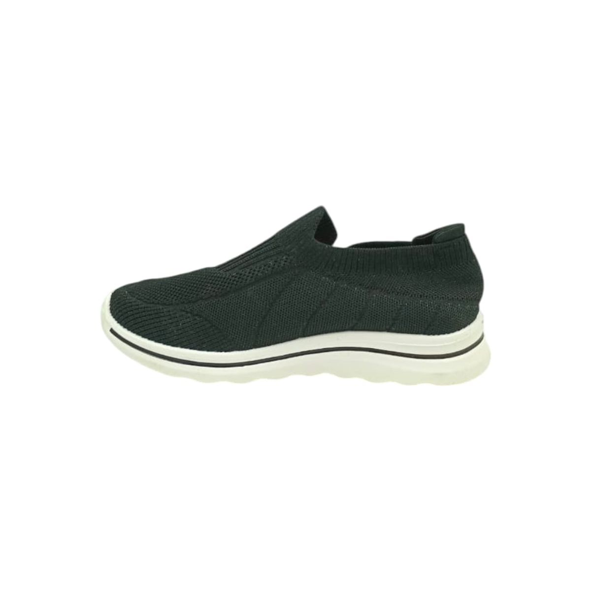 HERIEL - Zapatilla Negra Textil Mujer