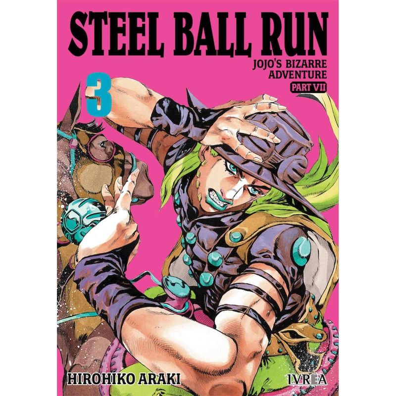 IVREA - Manga Jojo's Bizarre Adventure Parte 7: Steel Ball Run 03 Ivrea