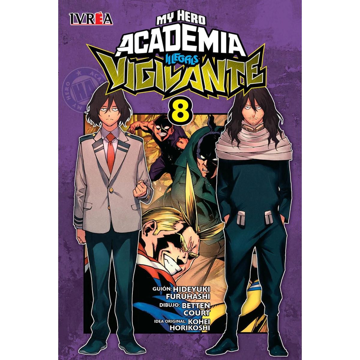 IVREA - Manga My Hero Academia Illegals Vigilante 08