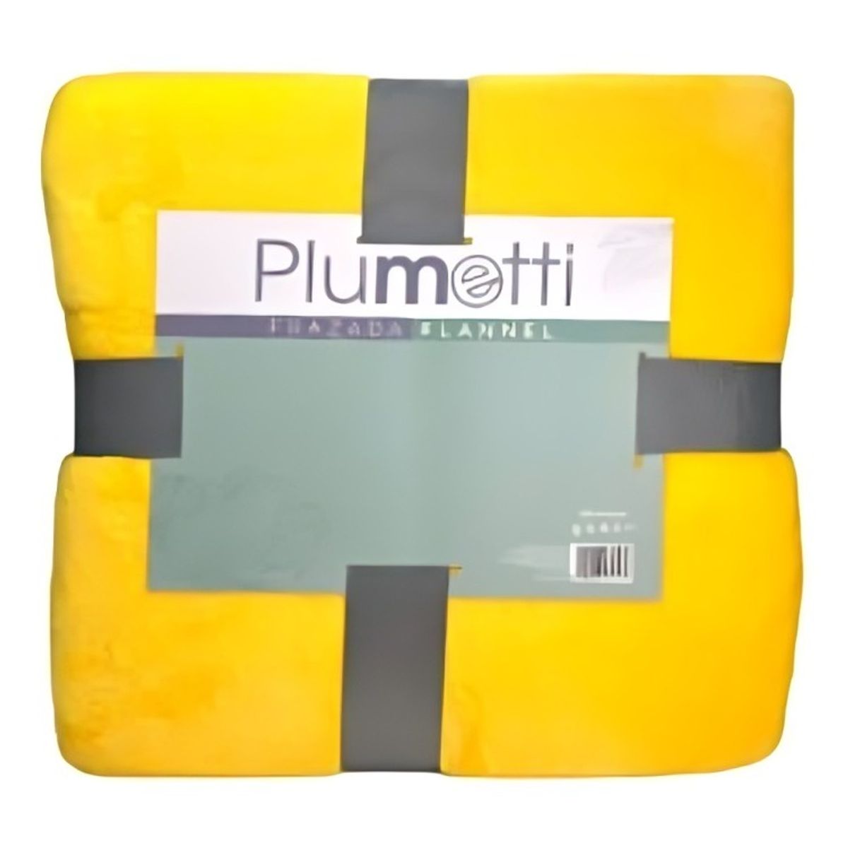 PLUMETTI - Frazada Flannel 1.5 Plazas / Amarillo – Plumetti
