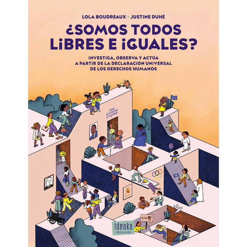 EDELVIVES - Libro SOMOS TODOS LIBRES E IGUALES