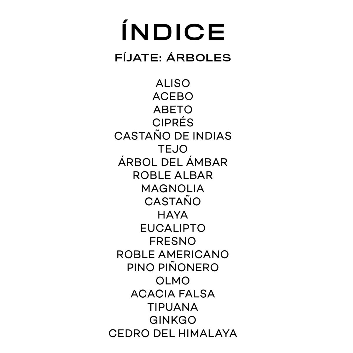 MTM - Fíjate: Árboles. Guía para iniciarse en la observación