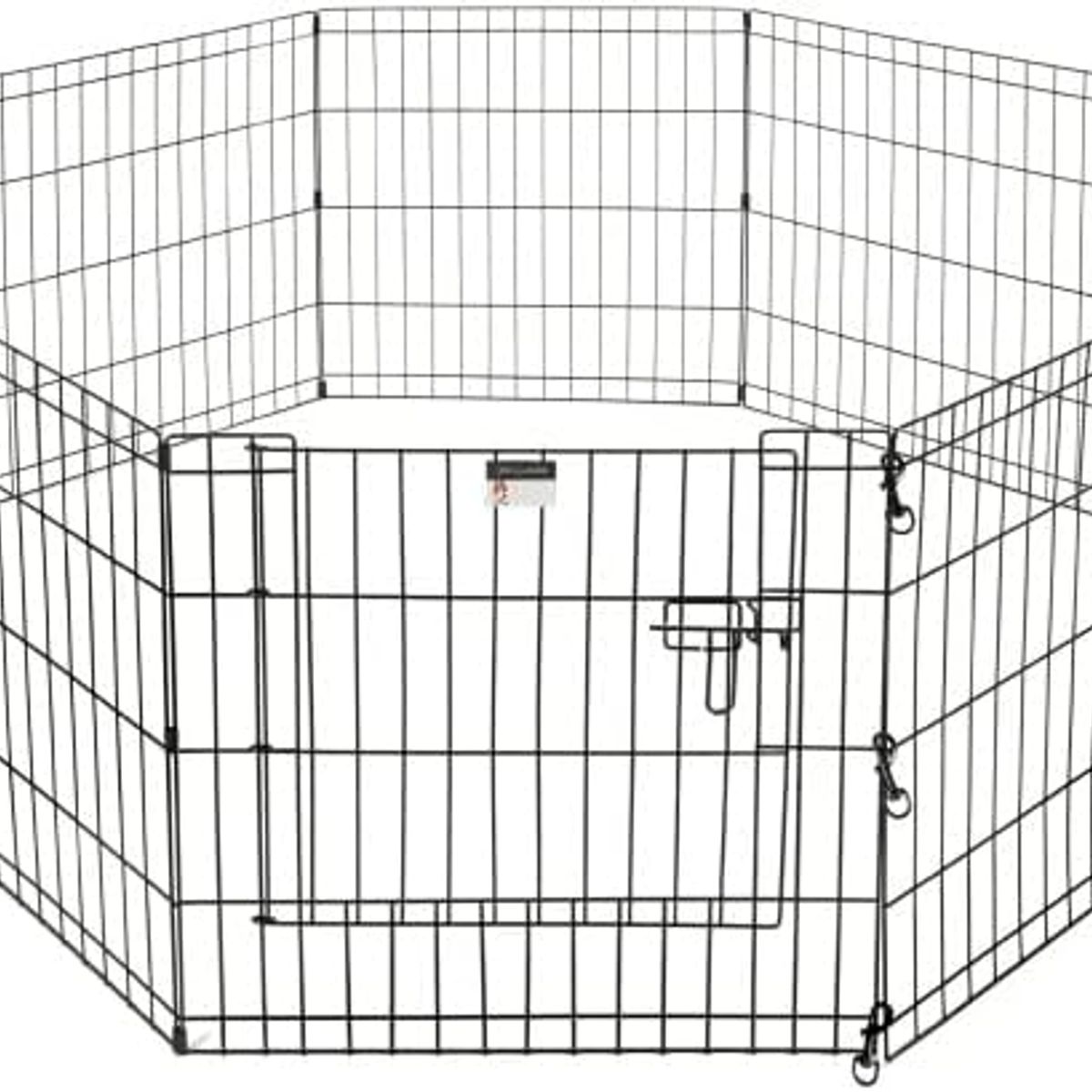 LAVANDAPET - Corral Para Mascotas Xl Jaula De Perros Gatos Plegable Metal