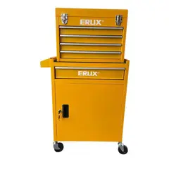 ALTERNATIVE - Gabinete Metálico Caja Porta Herramientas Amarillo