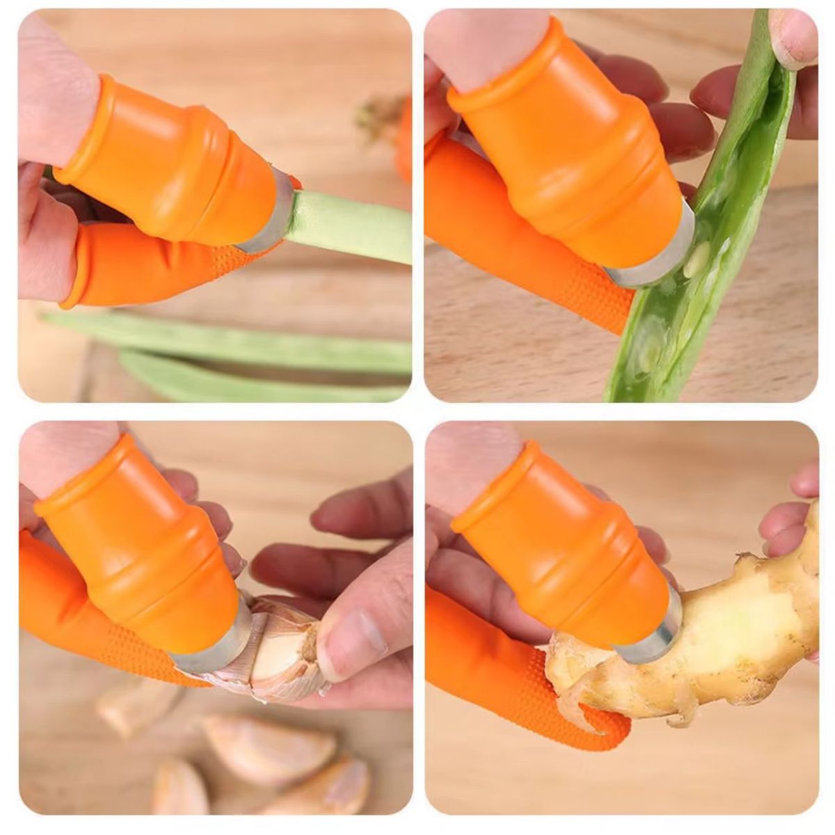 GENERICO - DEDAL CUCHILLO PARA VERDURAS Y HORTALIZAS