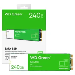 WESTERN DIGITAL - SSD M.2 (2280) - 240 GB - Green - SATA 3 (6.0 Gb/s)