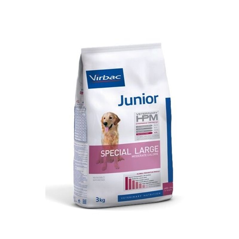 VIRBAC - ALIMENTO VIRBAC JUNIOR SPECIAL LARGE PERRO 12 KG