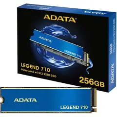 ADATA - SSD M.2 (2280) - 256 GB - Legend 710 - NVMe PCIe 3.0 x4.