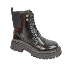 HERIEL - Botín Negro Eco Cuero