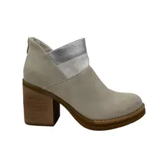 HERIEL - Botín Beige Taco Mujer