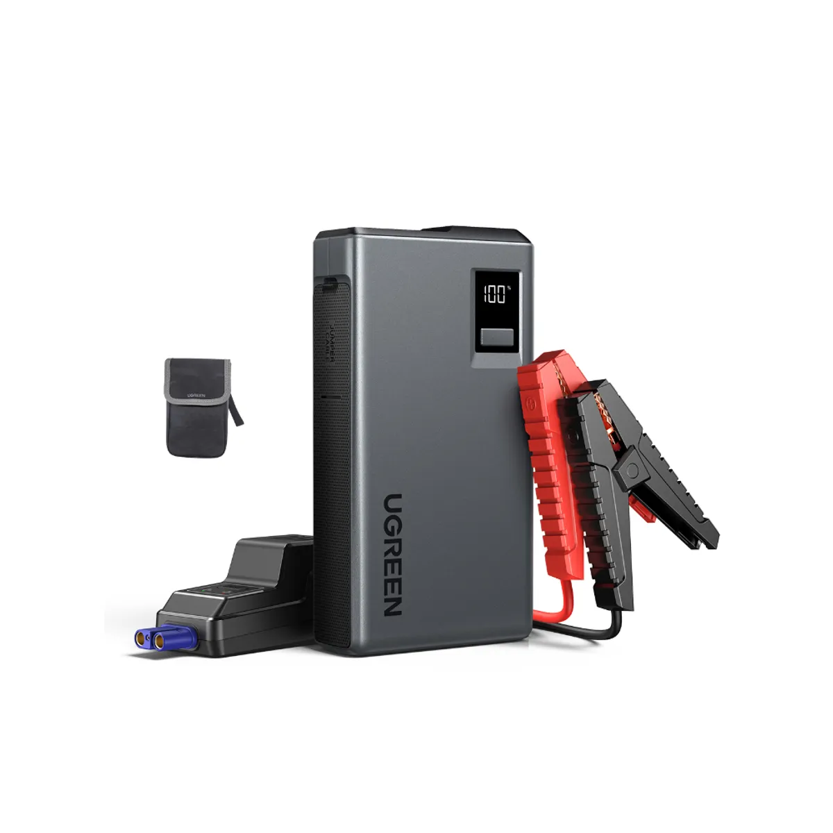 UGREEN - Partidor Auto 12000mAh con Pantalla Ugreen