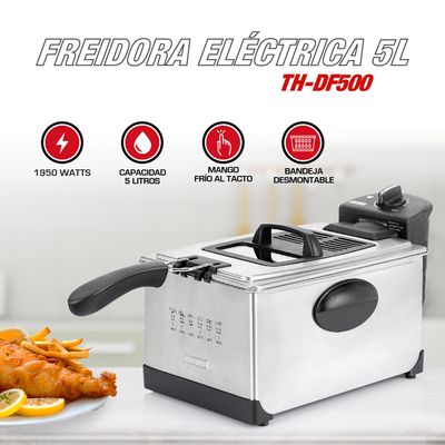 Imagen 2 del producto Freidora Eléctrica 5lts TH-DF500