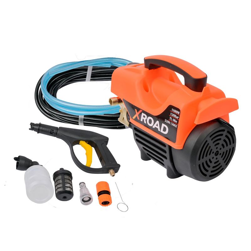 XROAD - Hidrolavadora Eléctrica 1800W 120 Bar HydroX Xroad