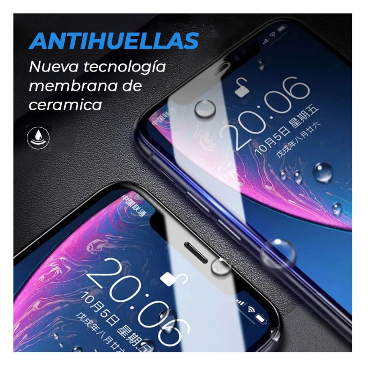 GENERICO - Lamina De Ceramica Para iPhone 13 Pro Max Full Cover 9d