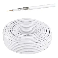 GENERICO - CABLE COAXIAL RG6 - 100 METROS