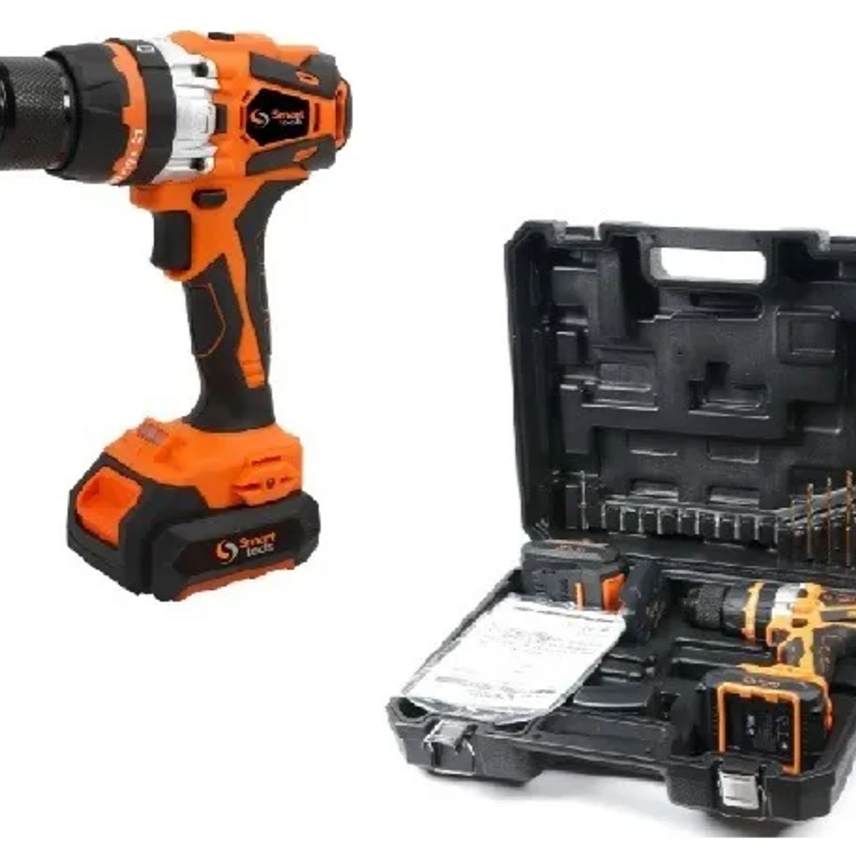 SMART - Taladro Impacto Inalambrico 20v Smart Tools Bateria+cargador