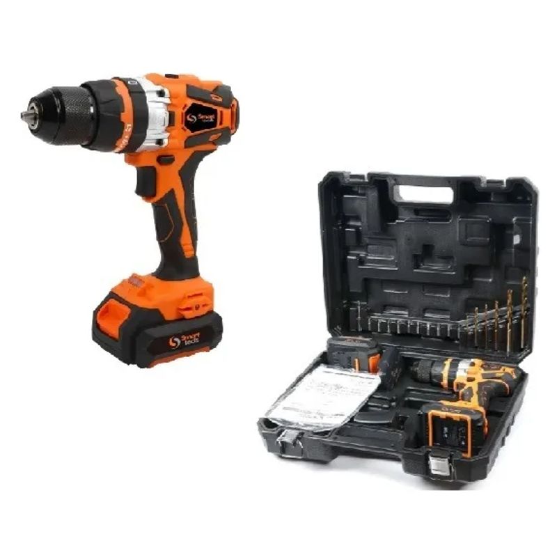 SMART - Taladro Impacto Inalambrico 20v Smart Tools Bateria+cargador
