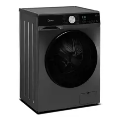 MIDEA - LAVADORA SECADORA AUTOMÁTICA CARGA FRONTAL 9,5 KG/7 KG STEAM CARE SILVER MLSF-095B/S