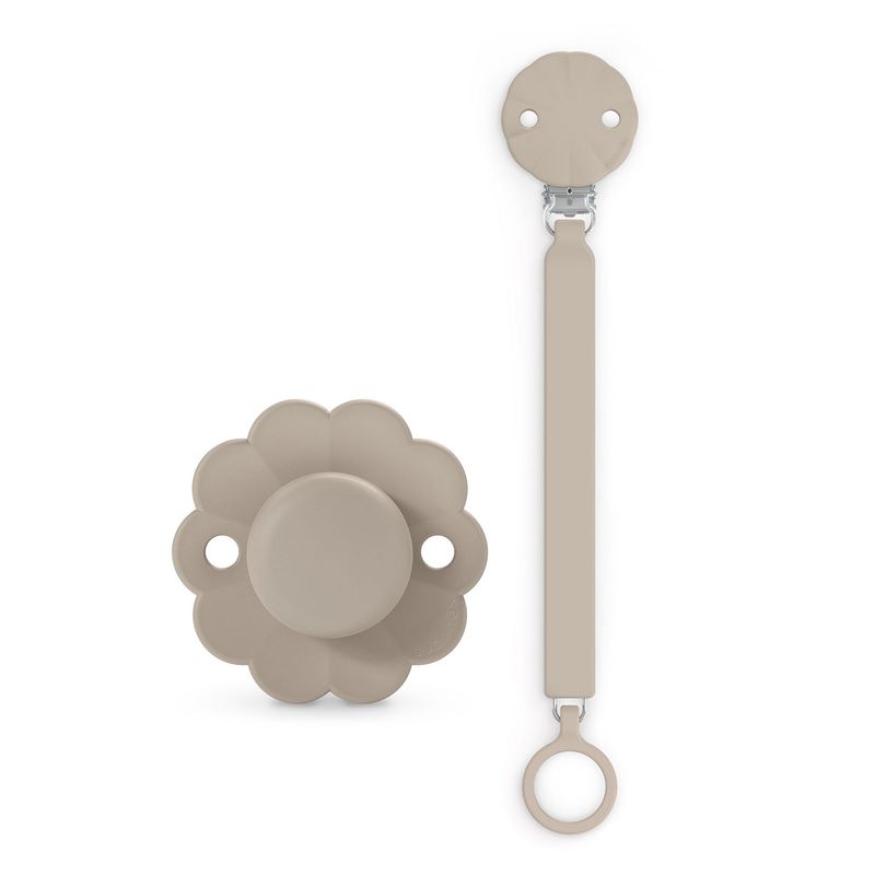 SUAVINEX - Pack Chupete Wonder 0-6 meses + Broche Gray Clouds