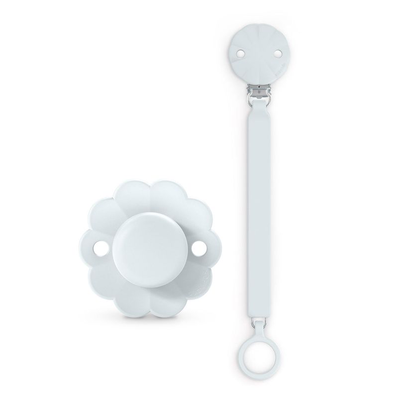 SUAVINEX - Pack Chupete Wonder 0-6 meses + Broche Illusion Blue