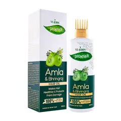 VI JOHN - Prakritik Aceite Capilar Amla y Polvo Ayurvédica 250 ml
