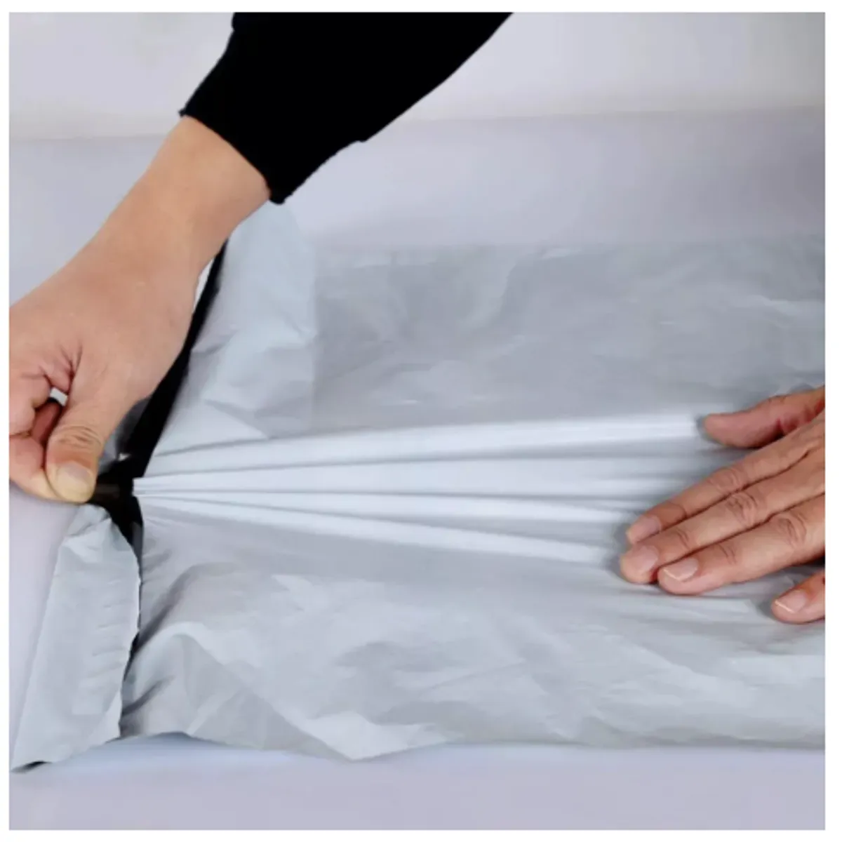 GENERICO - Pack 100 Bolsas Plásticas Envío Autoadhesivas Chica 20x30cm