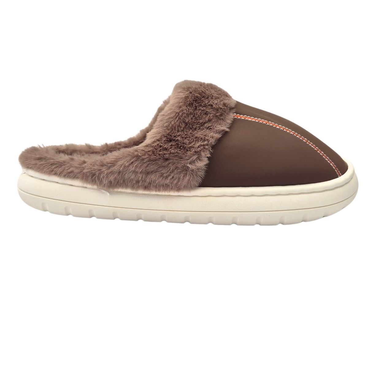 LIKE SHOP - Pantufla Descanso Hombre tipo Eco Cuero Suela Confortable 2024-15