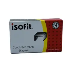 ISOFIT - Corchetes 26 6 Caja De 1000 Uds
