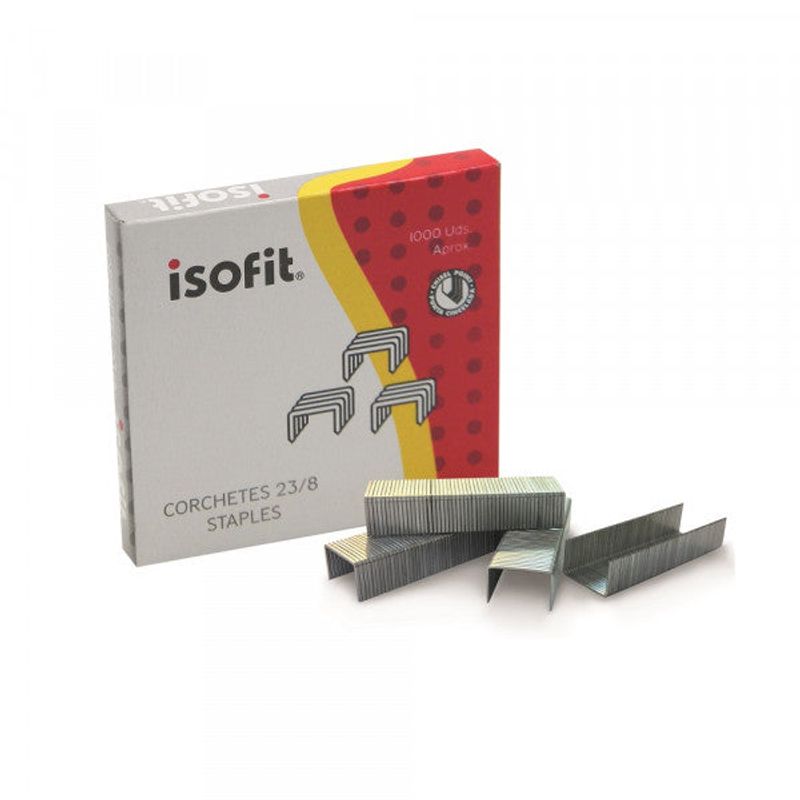 ISOFIT - Corchetes Isofit 23 8 Caja De 1000 Uds