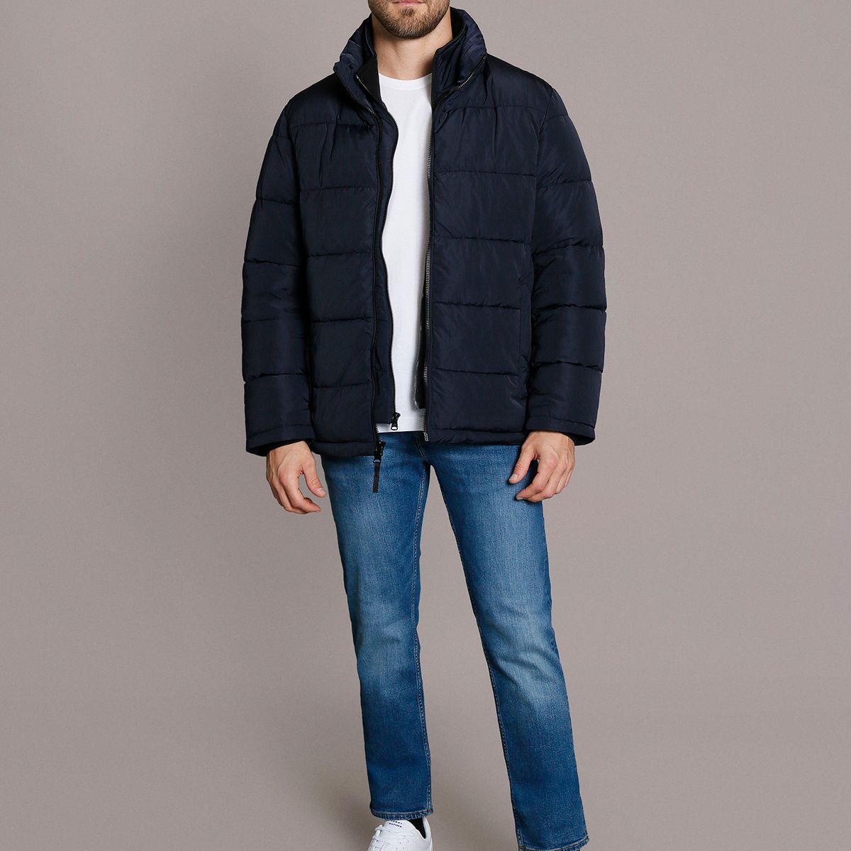 CALVIN KLEIN - Parka Core Puffer Azul Calvin Klein