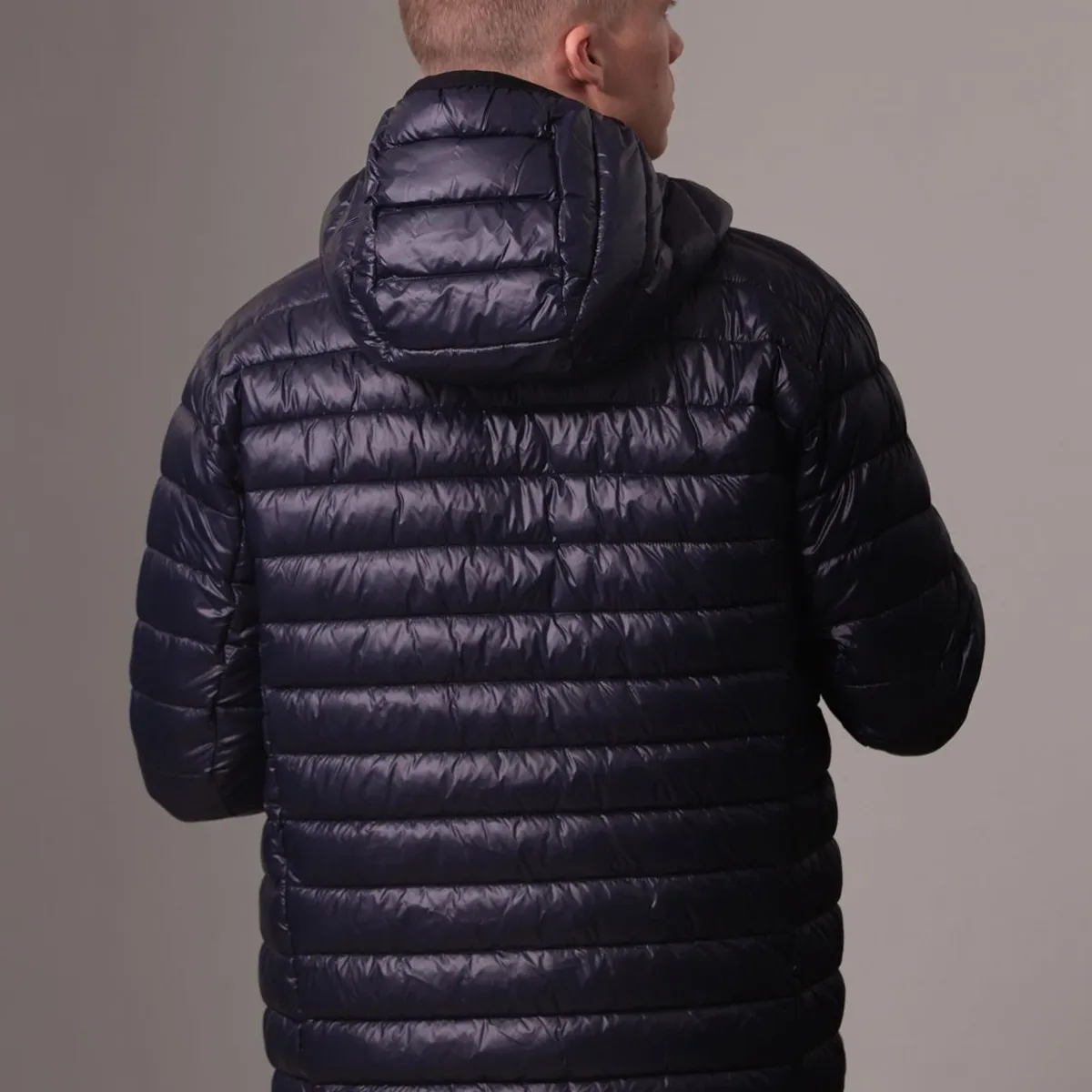 CALVIN KLEIN - Parka con Gorro Packable Calvin Klein Azul