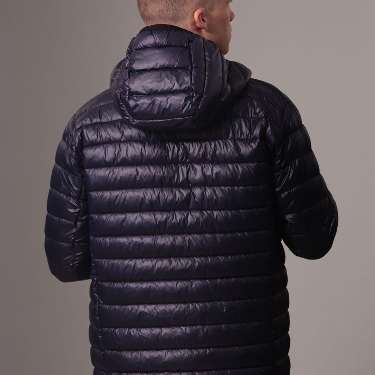 CALVIN KLEIN - Parka con Gorro Packable Calvin Klein Azul