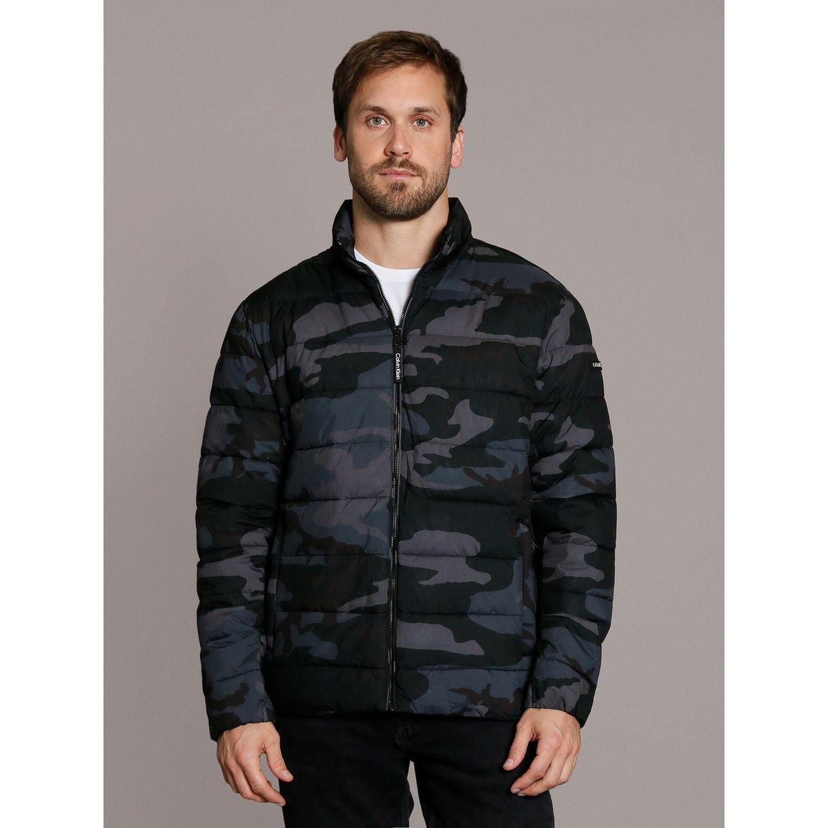 CALVIN KLEIN - Parka Stretch Pufer Multicolor Calvin Klein