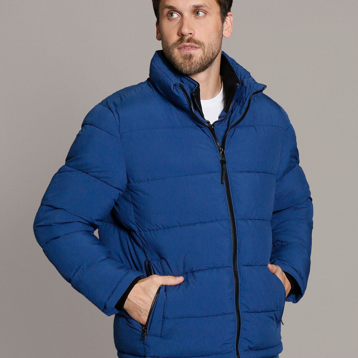 CALVIN KLEIN - Parka Core Puffer Azul Calvin Klein