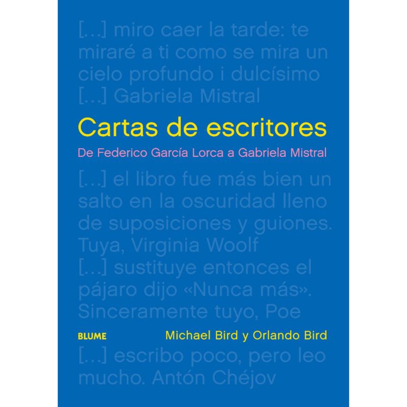 BLUME - Cartas de escritores.