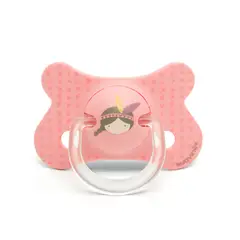 SUAVINEX - CHUPETE FUSIÓN ANATÓMICO SILICONA 4-18M INDIO ROSADO