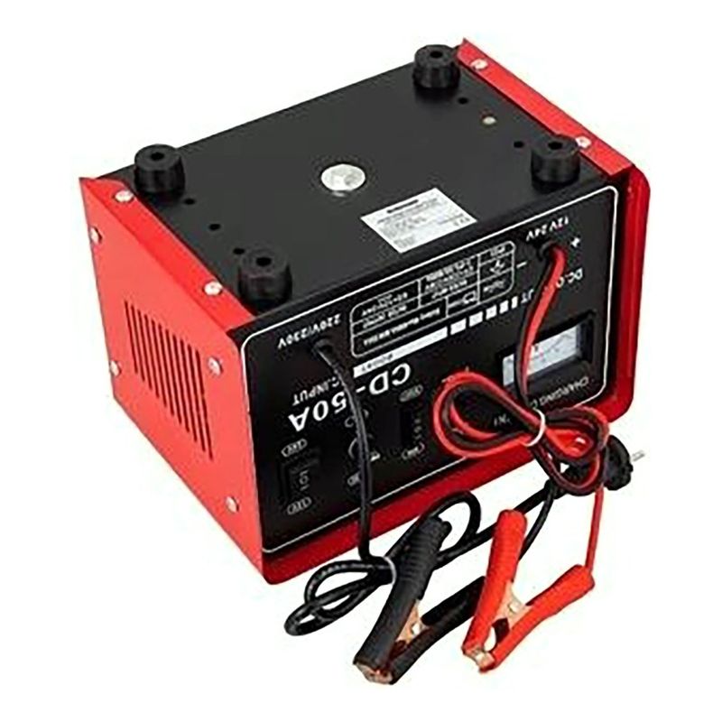 GENERICO - Cargador De Batería 50a Para Autocamionetas Fuente De Poder.