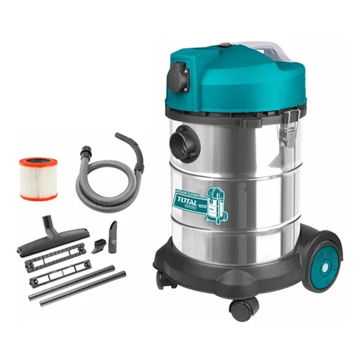 TOTAL TOOLS - Aspiradora 30lts 1400w Industrial Total Tvc14301.