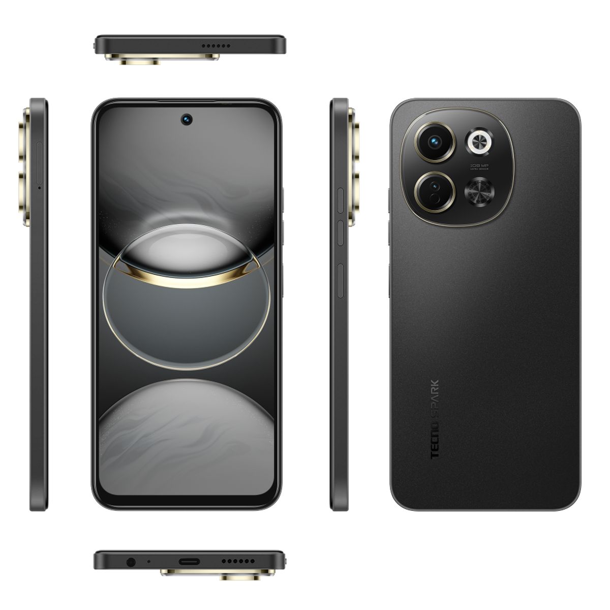 TECNO MOBILE - Celular Tecno Spark 30 5G 256GB + 8GB Midnight Shadow