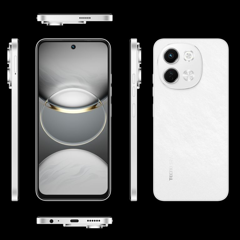 Celular Tecno Spark 30 5G 256GB + 8GB Aurora Cloud