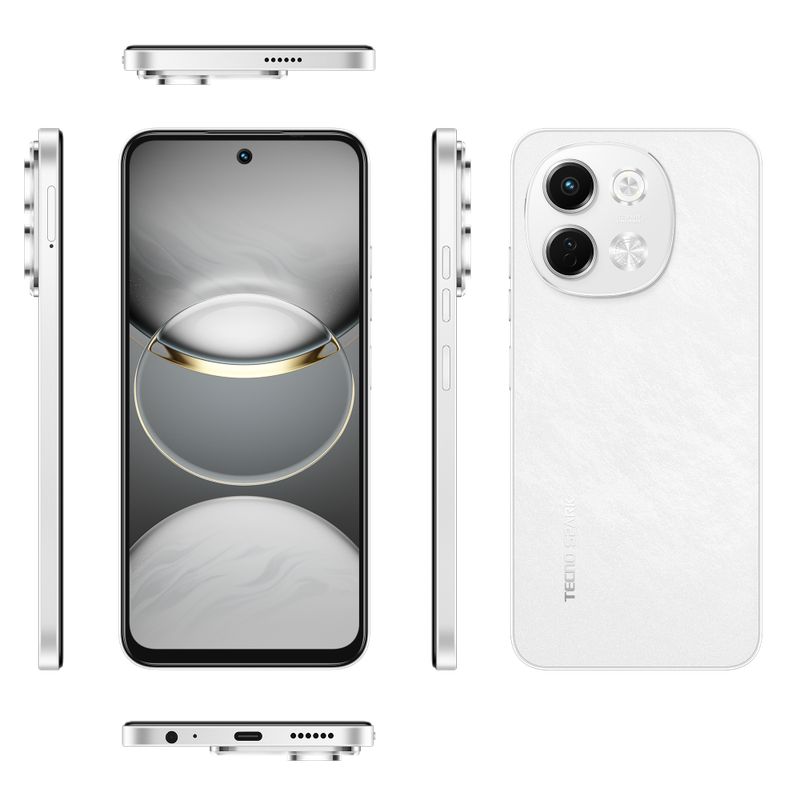 TECNO MOBILE - Celular Tecno Spark 30 5G 256GB + 8GB Aurora Cloud