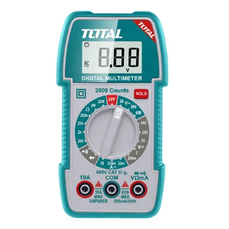 TOTAL TOOLS - Multimetro Multitester Digital Total Tmt5360011