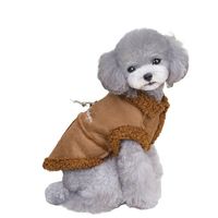 Abrigo Gamulan Liso para perritos TM Café Claro