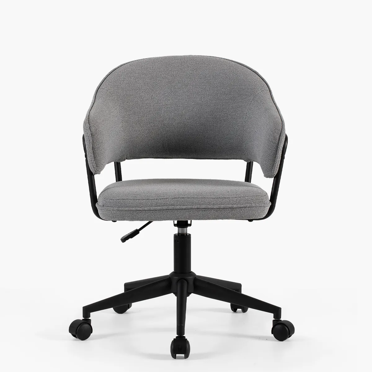 FORM DESIGN - Silla Home Office Stanford con ruedas Gris Oscuro Form